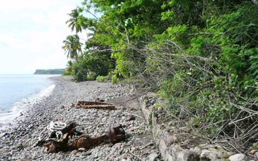 MACOUCHERIE – 0.97 Acre Prime Beachfront Land
