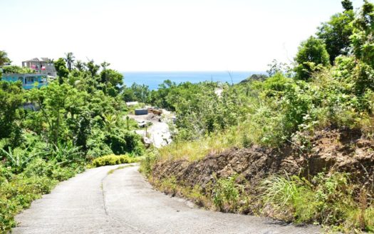 MORNE-A-LOUIS – 0.5 Acre Hillside Vacant Land With Spectacular Views