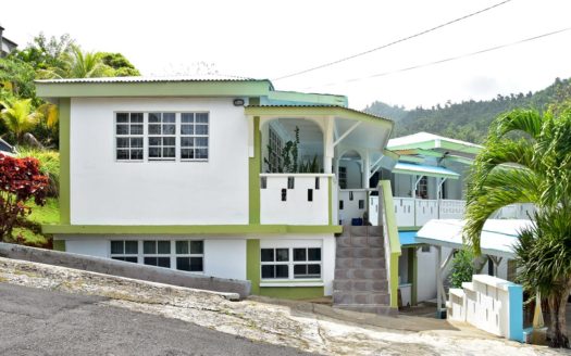 CASTLE BRUCE – 2 Storey Guest House / Residential Home On 12,842.sq.ft. With Sea & Mountain Views