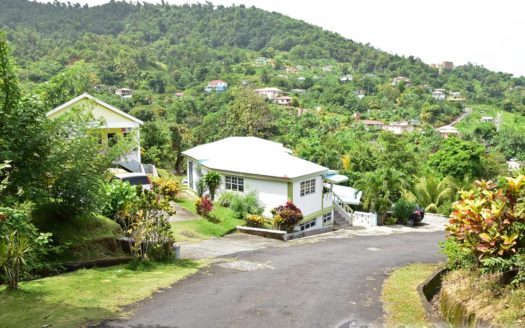 CASTLE BRUCE – 2 Storey Guest House / Residential Home On 12,842.sq.ft. With Sea & Mountain Views