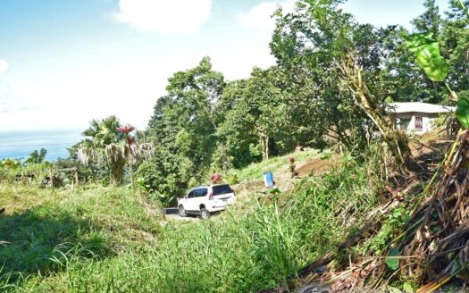 GIRAUDEL – 1 Acre Of Elevated, Sea View Land In The Refreshing Heights Of Giraudel