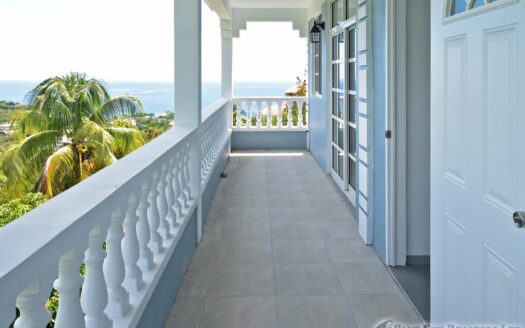 CANEFIELD EAST – For Rent – Newly Built 3 Bedroom Executive Style Top Floor Sea View Apartment