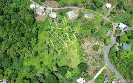 MARIGOT, Sam’s Gutter – 10,070.sq.ft. Large Prime Residential Lot