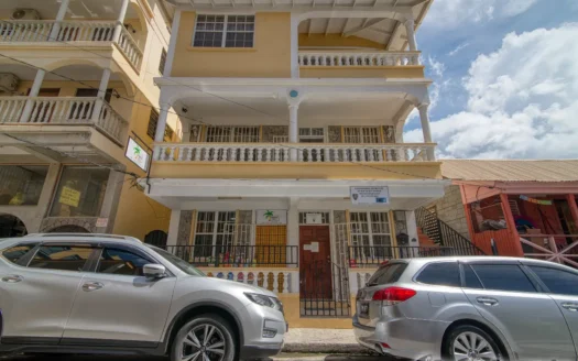 Fields Lane, ROSEAU – 3 Floor Elegant Home With Commercial Ground Floor On 1,185 sq.ft.