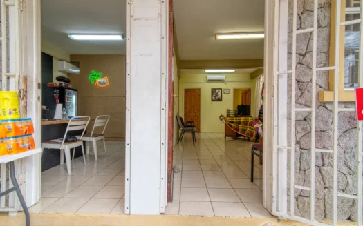 Fields Lane, ROSEAU – 3 Floor Elegant Home With Commercial Ground Floor On 1,185 sq.ft.