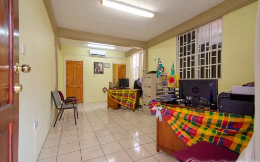 Fields Lane, ROSEAU – 3 Floor Elegant Home With Commercial Ground Floor On 1,185 sq.ft.