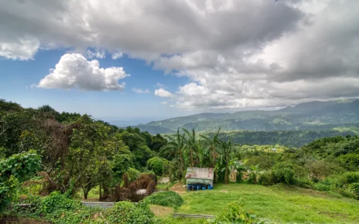 GIRAUDEL, Morne Gombo Estate – Versatile, Elevated 0.67 Acre Lot With Sea View