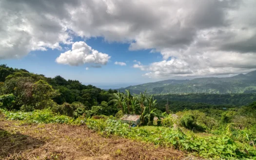 GIRAUDEL, Morne Gombo Estate – Versatile, Elevated 0.67 Acre Lot With Sea View