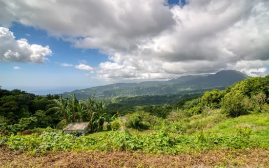 GIRAUDEL, Morne Gombo Estate – Versatile, Elevated 0.67 Acre Lot With Sea View