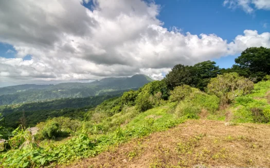 GIRAUDEL, Morne Gombo Estate – Versatile, Elevated 0.67 Acre Lot With Sea View