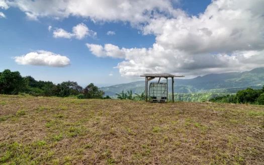 GIRAUDEL, Morne Gombo Estate – Versatile, Elevated 0.67 Acre Lot With Sea View