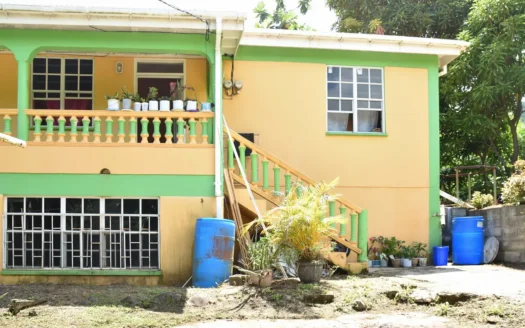 PETITE SOUFRIERE – 2 Storey Residential Home On 11,488.sq.ft. With Refreshing Sea View