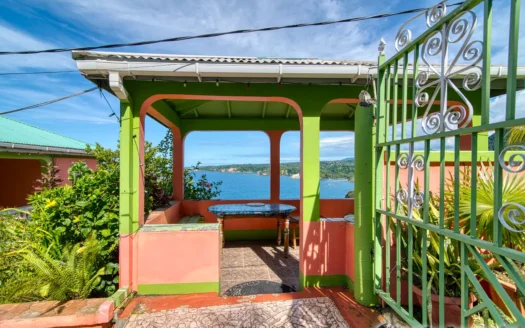 THIBOUD – Adorable 2 Floor 3 Bedroom Hillside Property on 9,263.sq.ft. Offering Panoramic Ocean Views