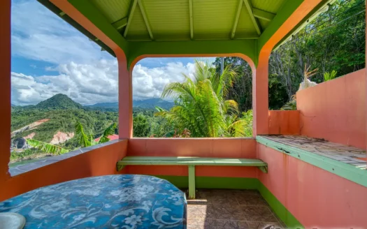 THIBOUD – Adorable 2 Floor 3 Bedroom Hillside Property on 9,263.sq.ft. Offering Panoramic Ocean Views