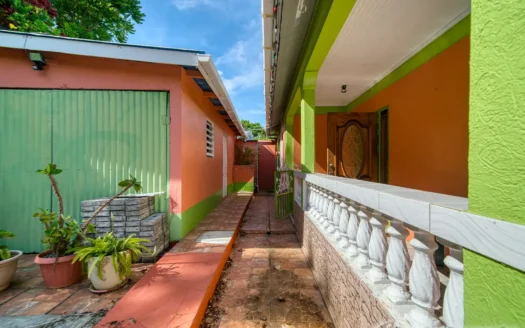 THIBOUD – Adorable 2 Floor 3 Bedroom Hillside Property on 9,263.sq.ft. Offering Panoramic Ocean Views