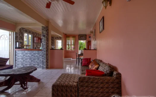 THIBOUD – Adorable 2 Floor 3 Bedroom Hillside Property on 9,263.sq.ft. Offering Panoramic Ocean Views