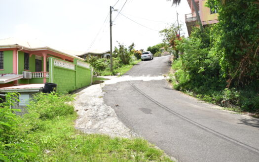 CANEFIELD EAST – 9803 SQUARE FEET VACANT LOT WITH LOVELY SEA VIEW